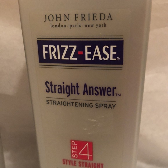 HTF John Frieda Frizz-Ease Straight Answer Straightening & 3 Day Straight Spray - Picture 3 of 9